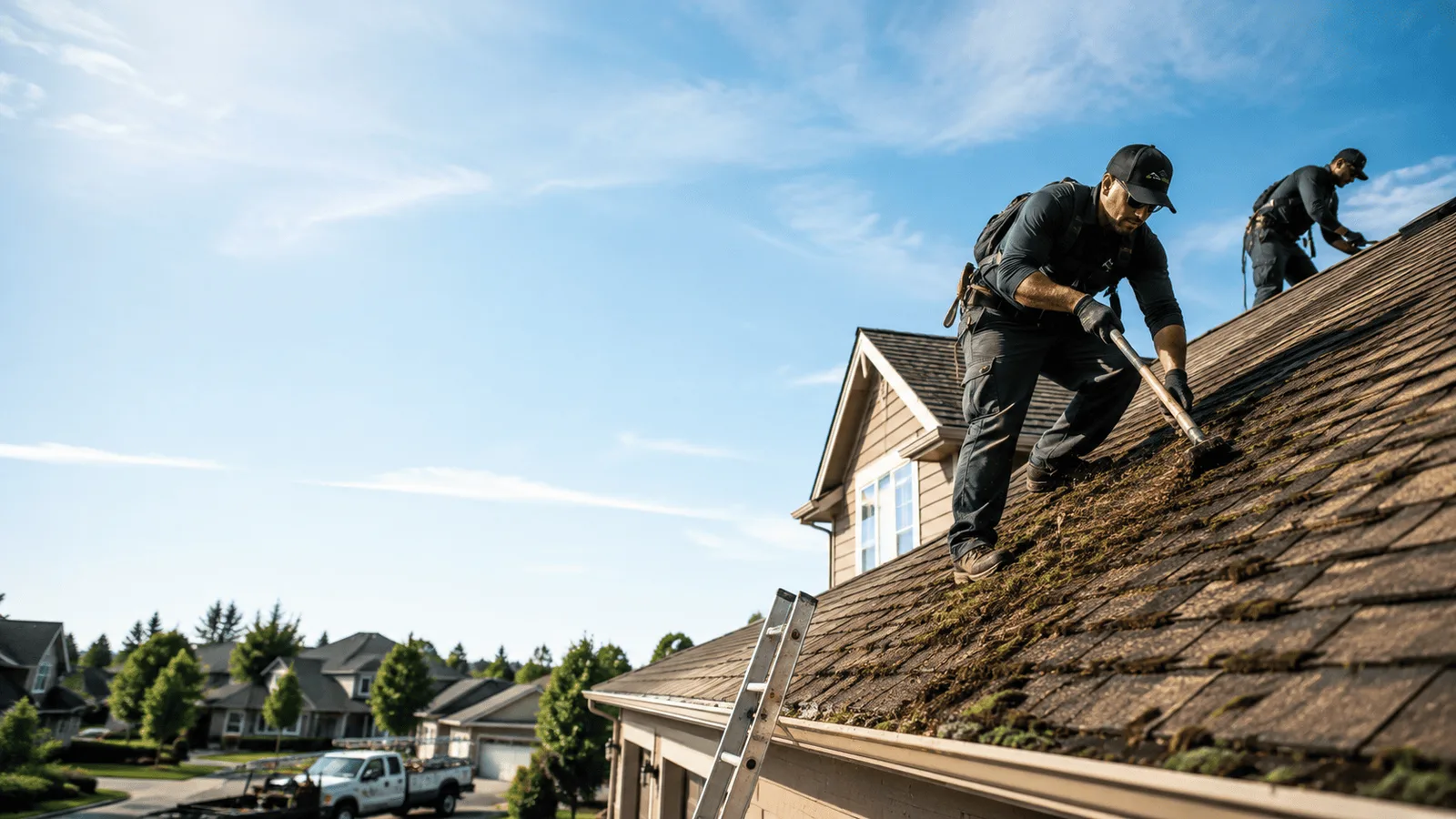 Roof Moss Removal in Lacarne, OH near me